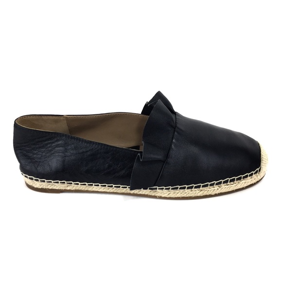 - SOLD - Michael Kors Collection Black Ruffle Espadrilles - Picture 6 of 12